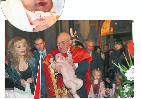 Christian Sabbagh şi-a botezat fetiţa