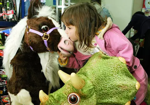 Dinozauri şi ponei vorbitori la Baby Expo