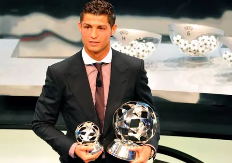 Cristiano Ronaldo a câştigat Balonul de Aur