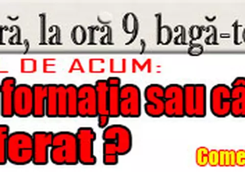 O 9 părere: Care este formaţia sau cântăreţul tău preferat?