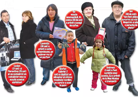 Arată-ne ce ai primit de Moş Nicolae!