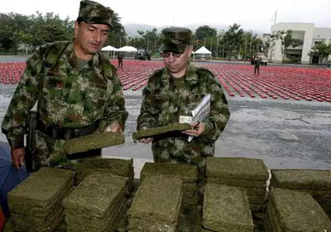 Captură de 1,4 tone de marijuana, în Columbia