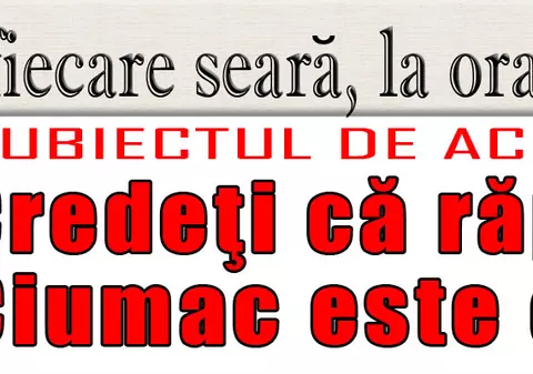 O 9 părere: Credeţi că răpirea Magdei Ciumac este o înscenare?