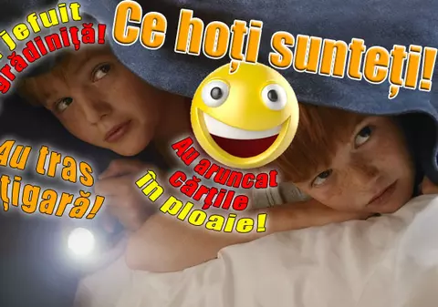 Grădiniţă jefuită de...doi copii