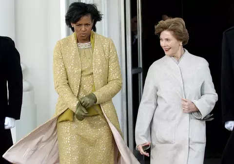 Opţiunile vestimentare ale cuplului Obama, la învestitură