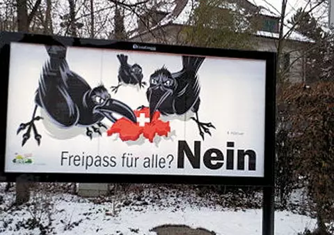 Elveţienii nu ne vor: NU ţiganilor români criminali!