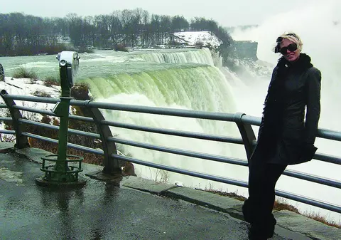 Silvia Pop a revăzut Niagara
