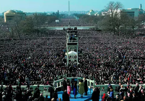 Buluc la învestirea lui Obama