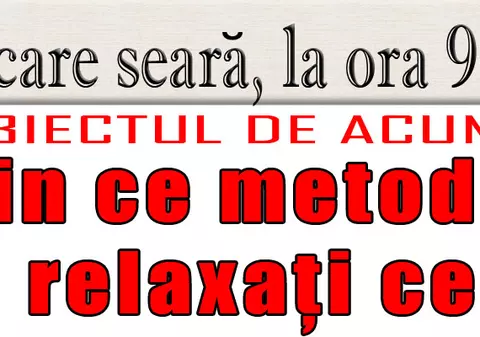 O 9 părere: Prin ce metodă reuşiţi să vă relaxaţi cel mai bine?