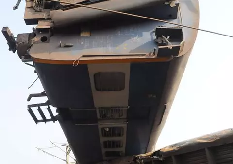 Accident teribil de tren în India