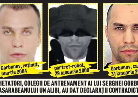 Iată feţele suspectului în masacrul de la Braşov