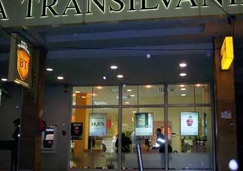 Jaf armat la Banca Transilvania!