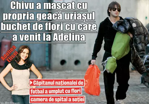 Cristi Chivu nu s-a dezlipit de Adelina