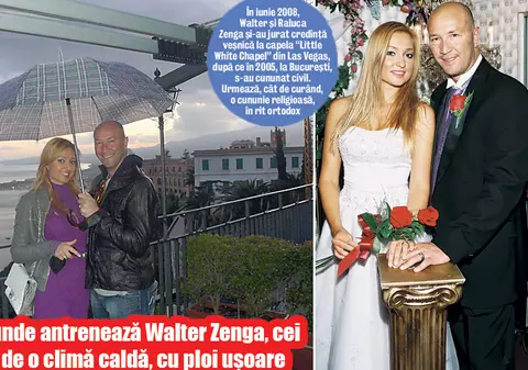 «Walter mă răsfaţă ca pe o prinţesă»