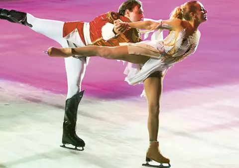 Stelele Moscovei pe gheaţă