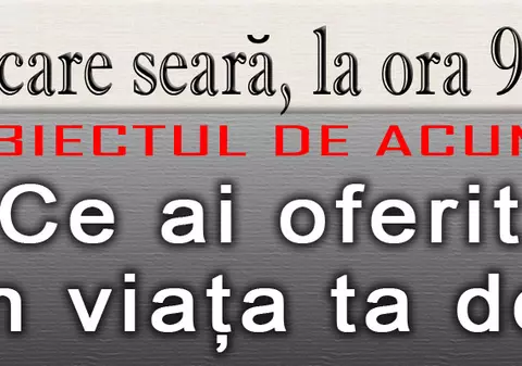 O 9 părere: Ce ai oferit femeilor din viaţa ta de 1 martie?