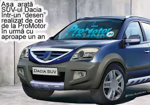 Dacia SUV, din 2010 