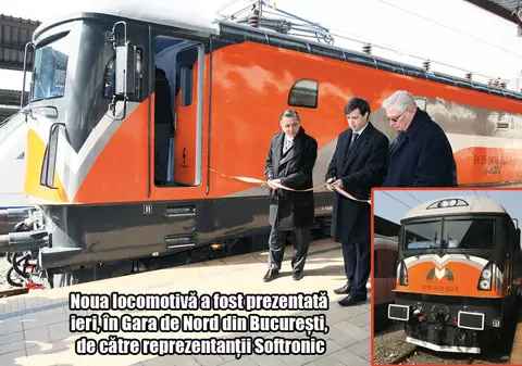 Aşa arată prima locomotivă fabricată în România după 20 de ani