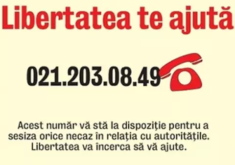 Libertatea te ajută / Gaze oprite de trei săptămâni 
