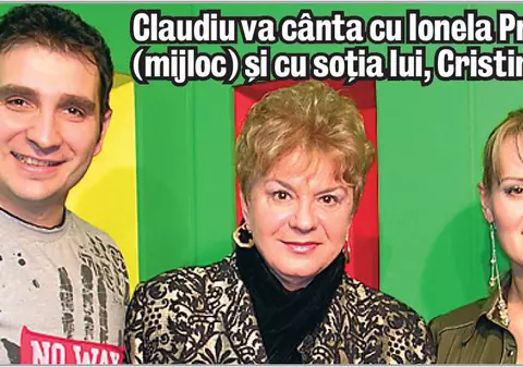 Claudiu Bogdan se apucă de cântat