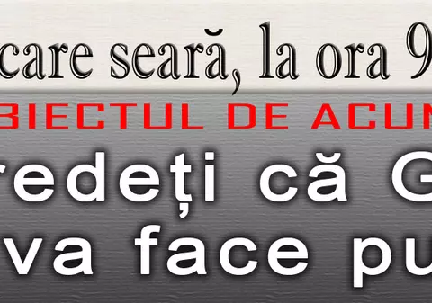 O 9 părere: Credeţi că Gigi Becali va face puşcărie?