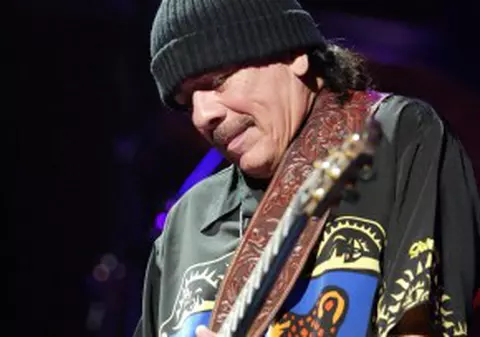 Santana, primul artist rock rezident în Las Vegas