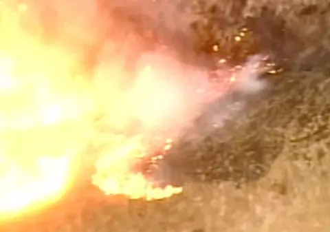 Explozie la o conductă de gaz în Ialomiţa