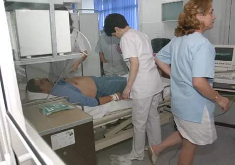 Guţă, internat la Urgenţă