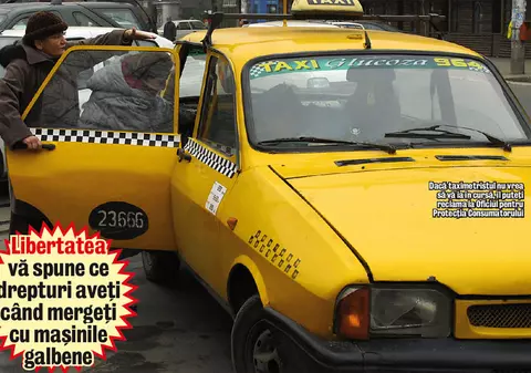 Şoferul de taxi nu poate refuza cursa