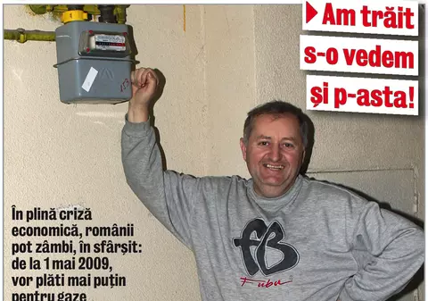 Preţul gazelor scade, după 10 ani
