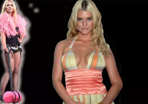 Britney şi Aguilera, "sperietori" pentru Jessica Simpson
