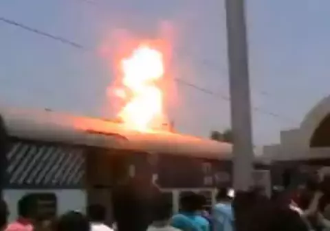 Şocant! A murit electrocutat, deasupra unui tren