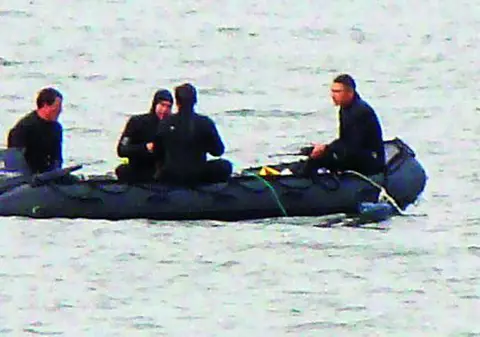 Au detonat o bombă în Marea Neagră