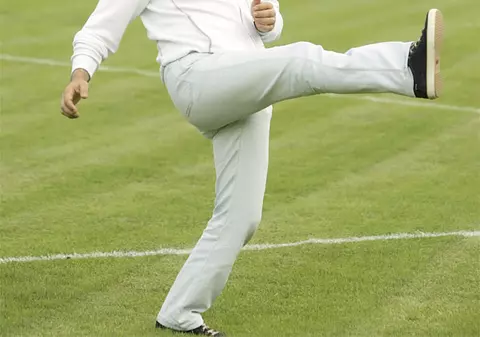 Becali: "Dacă eram vârf marcam sigur"