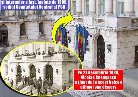 Puteţi vizita "balconul lui Ceauşescu"