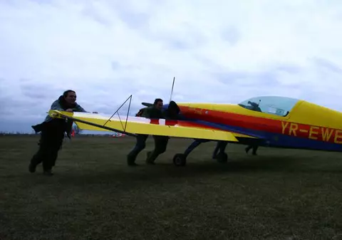 Accident aviatic la Clinceni 