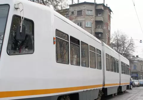 Tramvai deraiat în zona Sebastian
