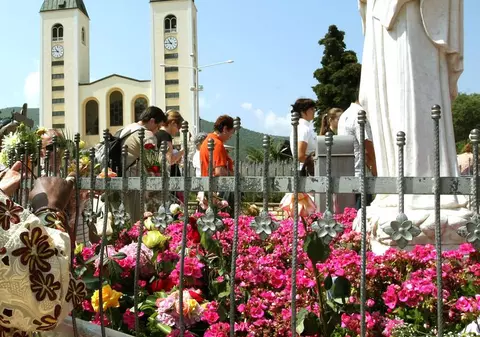 A mers 1.740 de km pe jos pentru a ajunge la Medjugorje