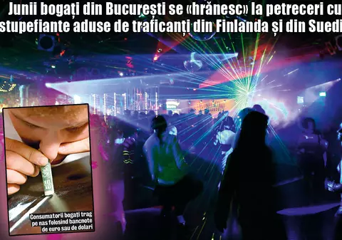 Droguri de lux, vândute în club cu 700 € doza