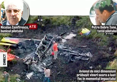 Familia tânărului pilot Mihai Dobre: "E o nenorocire mult prea mare"