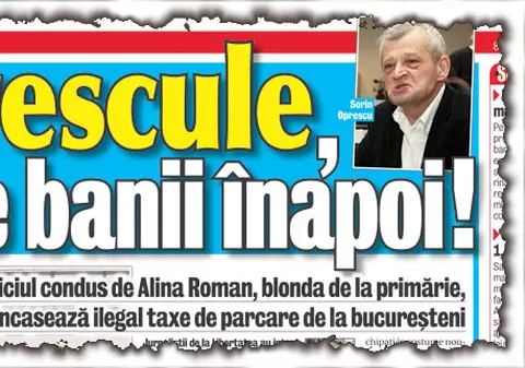 Parcările vin la primărie