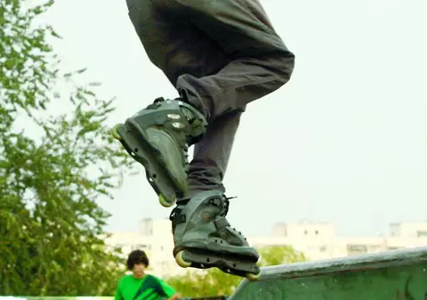 Show cu role şi biciclete în Herăstrău