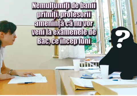 Fără profi la Bac?