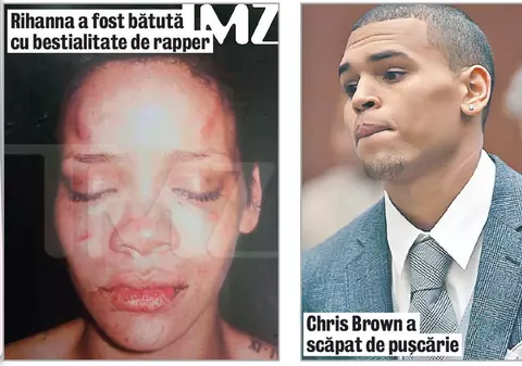 Chris Brown trece la măturat străzile