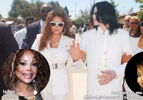 La Toya şi Janet, surorile celebre ale Regelui