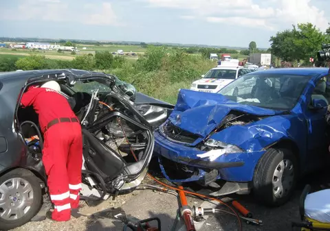 Accident grav în Olt