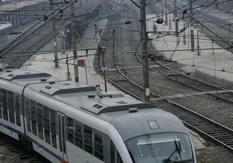 Traficul feroviar întrerupt pe ruta Sibiu-Braşov