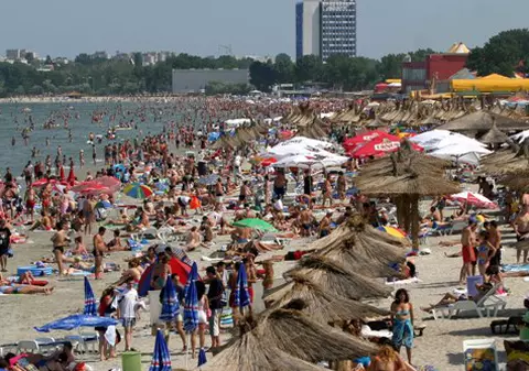 Puhoi de turişti pe litoralul românesc