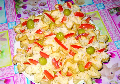 Reţeta săptămânii/Steluţe aperitiv