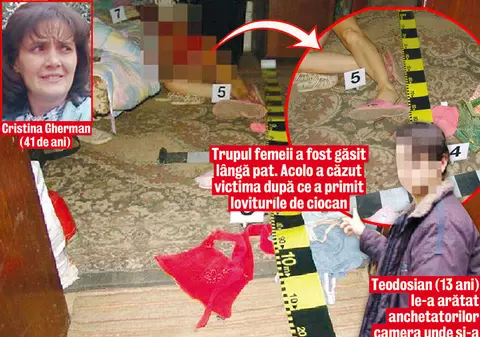 Criminalul de 13 ani: «Aici am omorât-o»